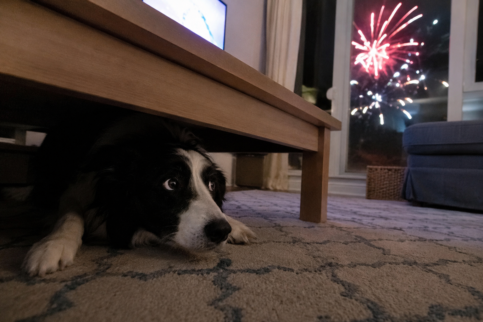 Why Are Dogs Afraid of Fireworks and Loud Noises?