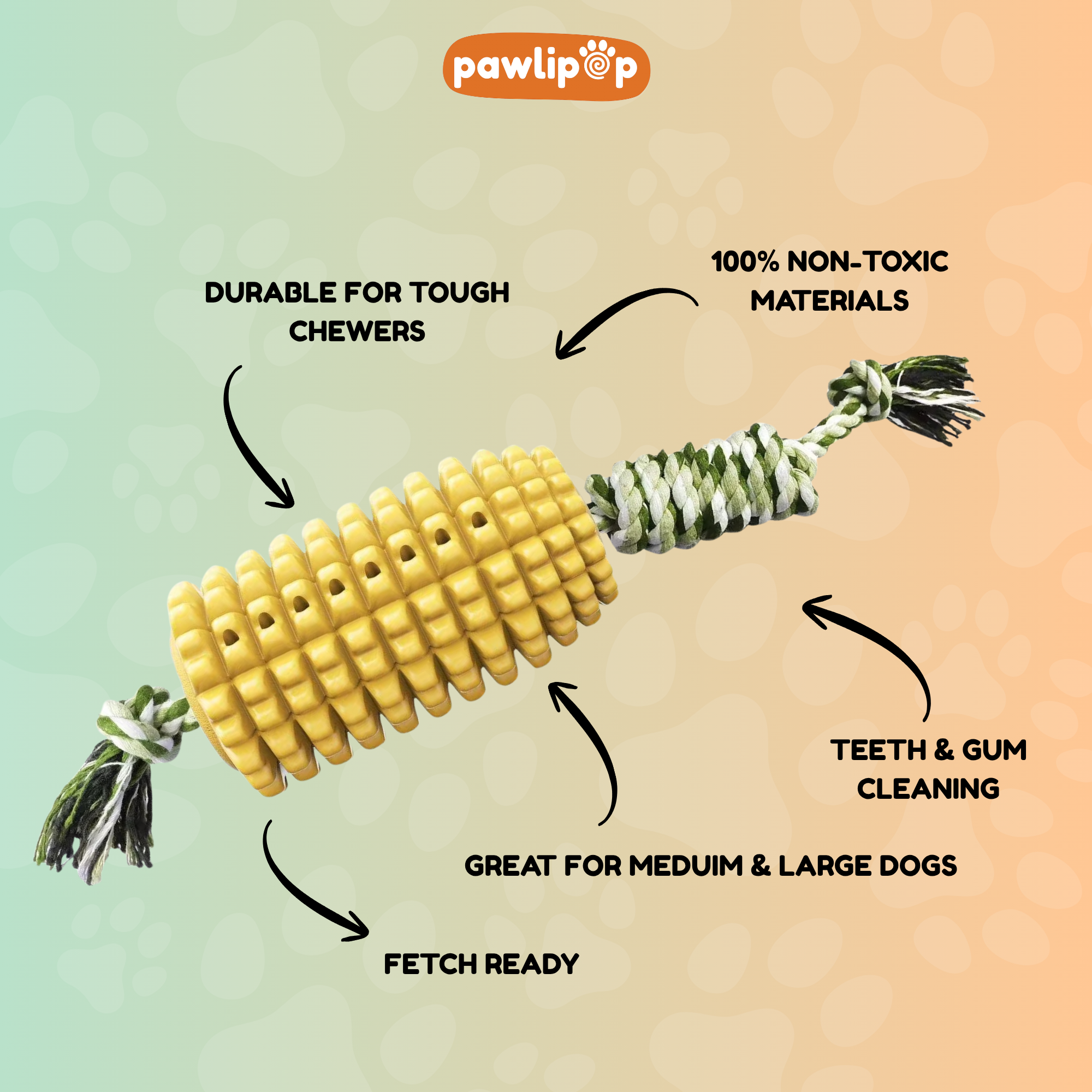 Corn Rope Chew Toy