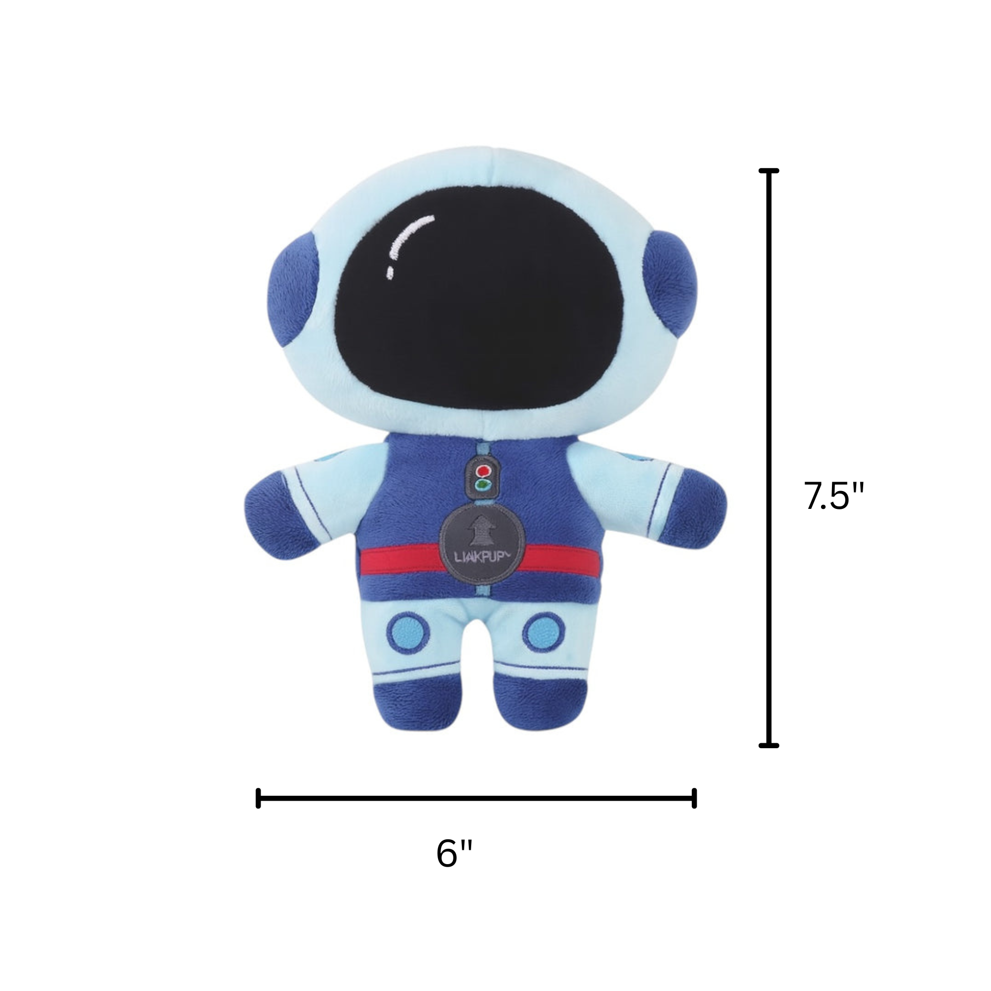 Astronaut Plush Dog Toy | Soft Squeaky Space Themed Toy - Pawlipop