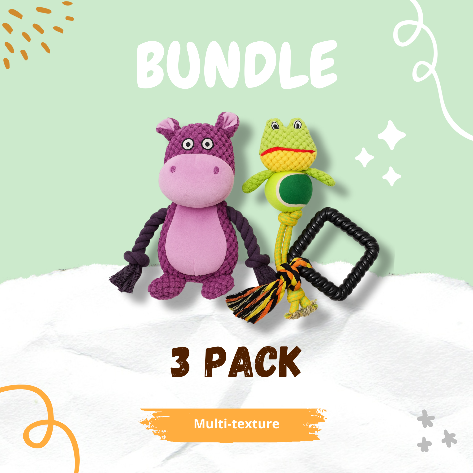 Multi-texture Toy Bundle