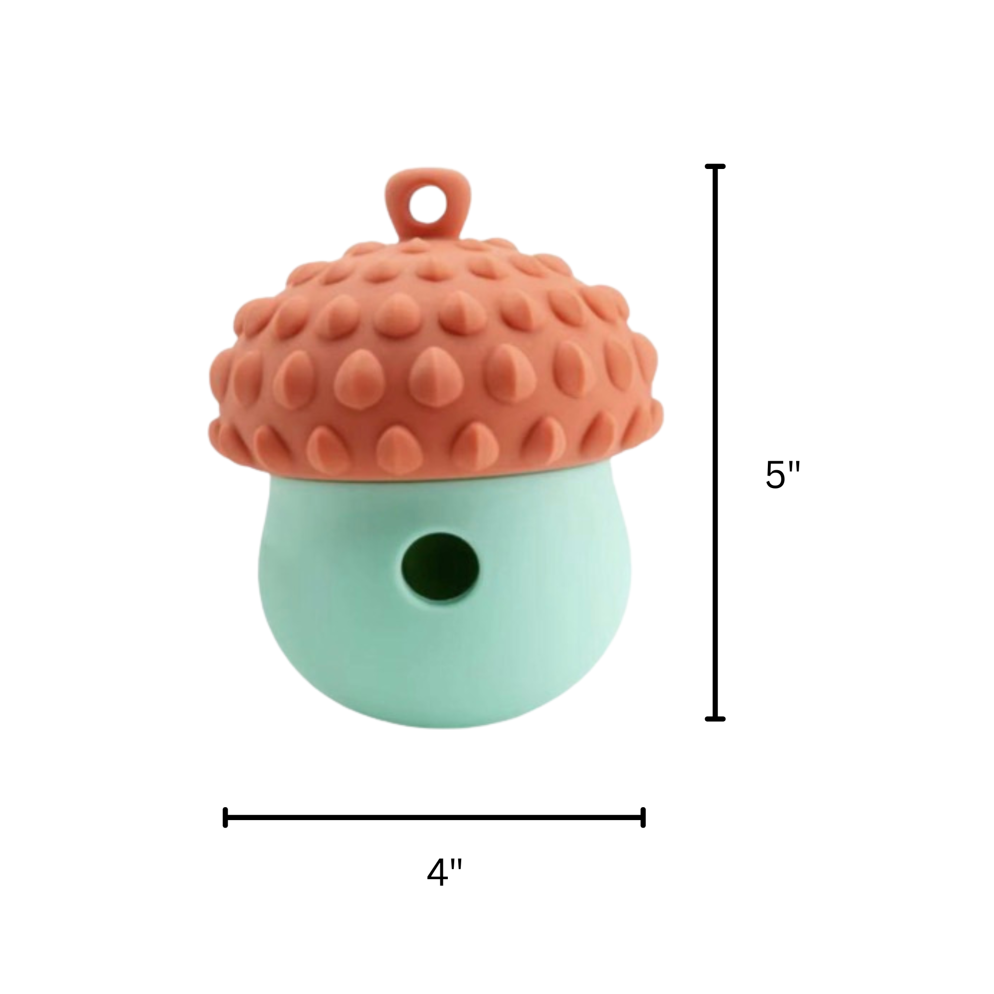 Acorn Treat-Dispensing Dog Toy | Durable Chew & Enrichment Puzzle Toy - Pawlipop