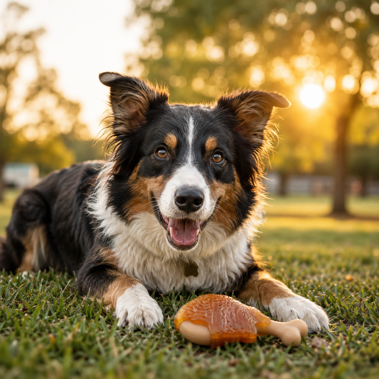 Chicken Drumstick Chew Toy