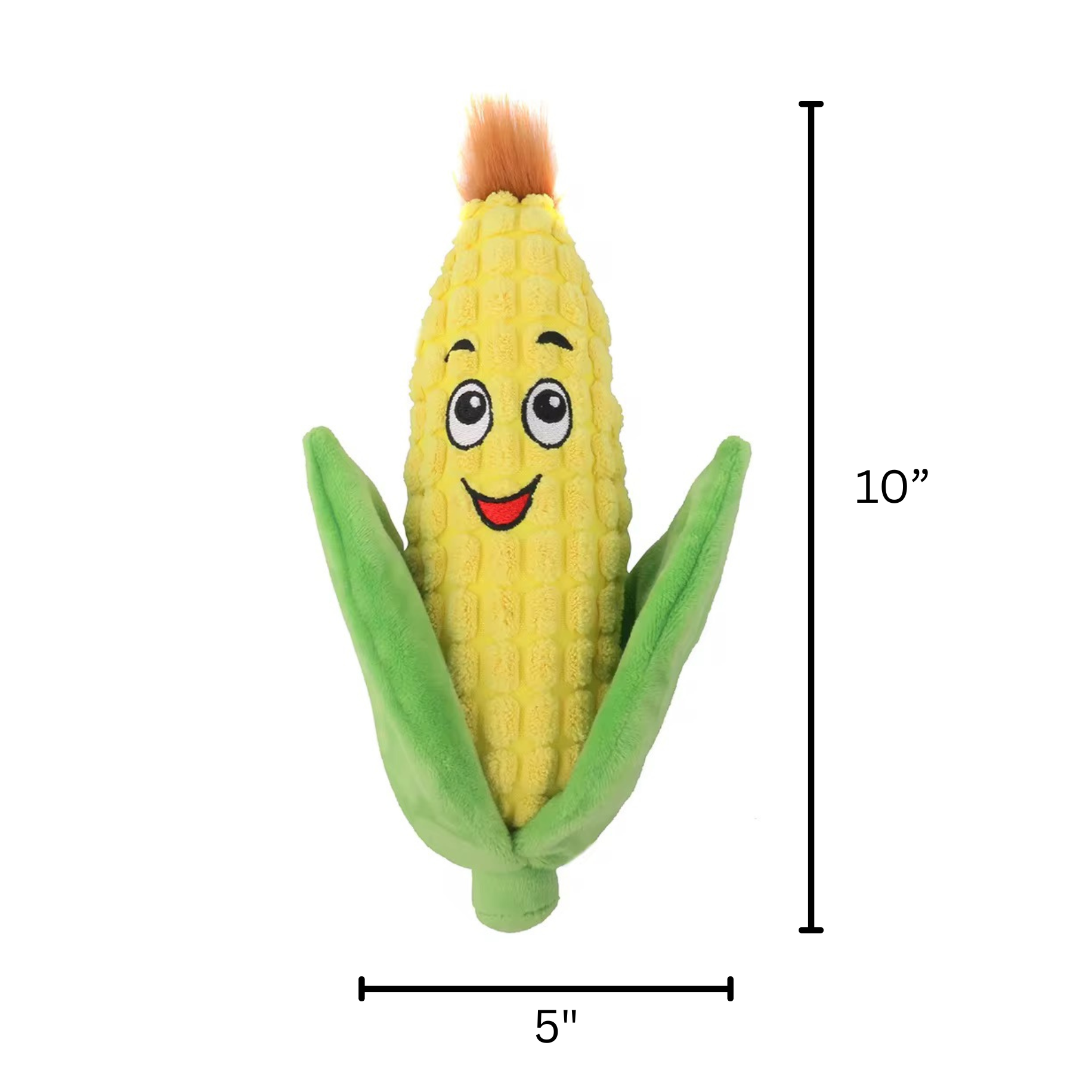 Happy Cob, the Corn Plush Squeaky Toy