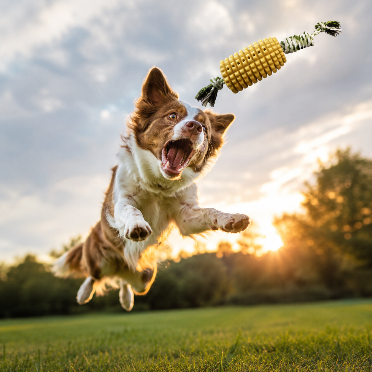 Corn Rope Chew Toy