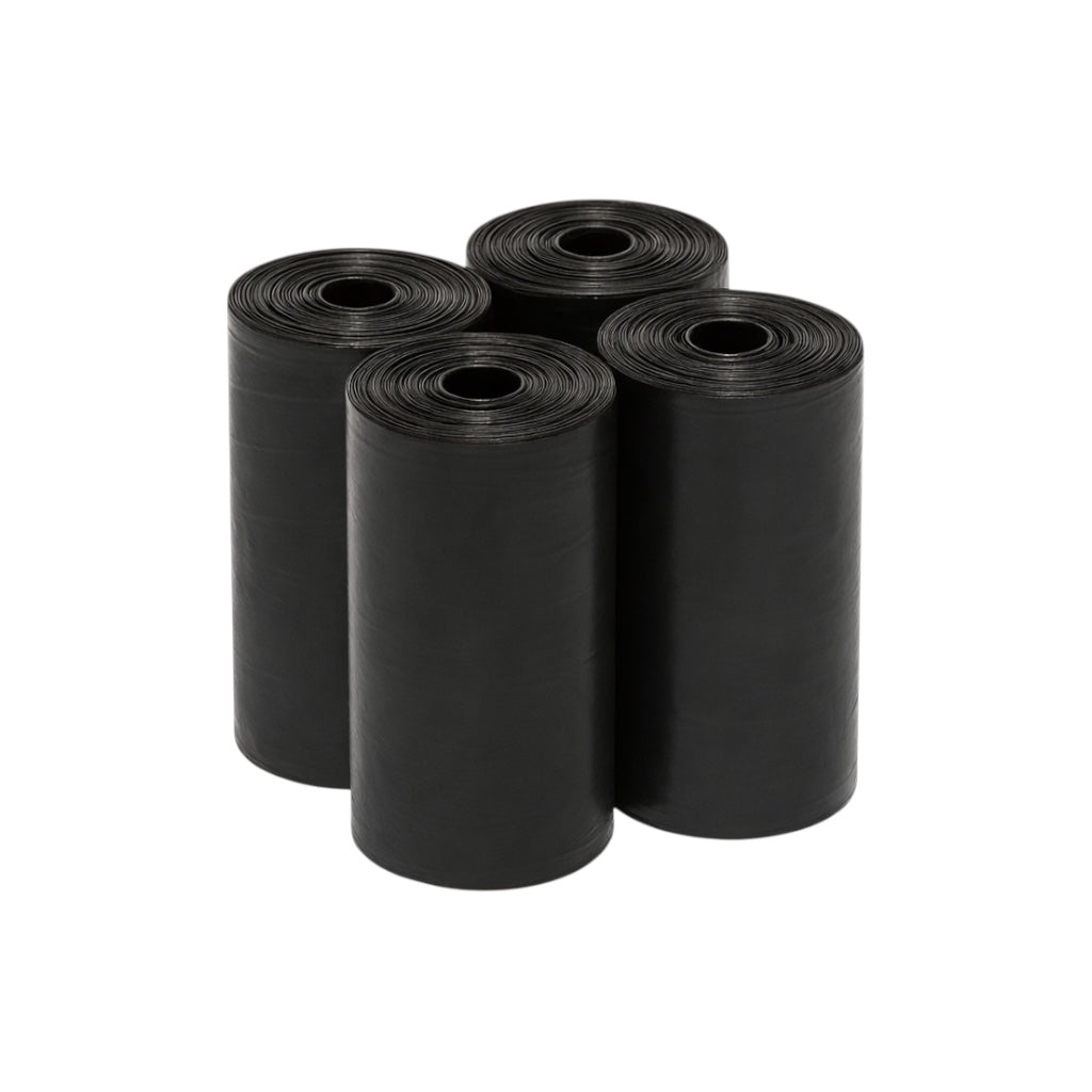 Dog Waste Bags 4-Pack 60 bags | Resistant & Leak-Proof - Pawlipop