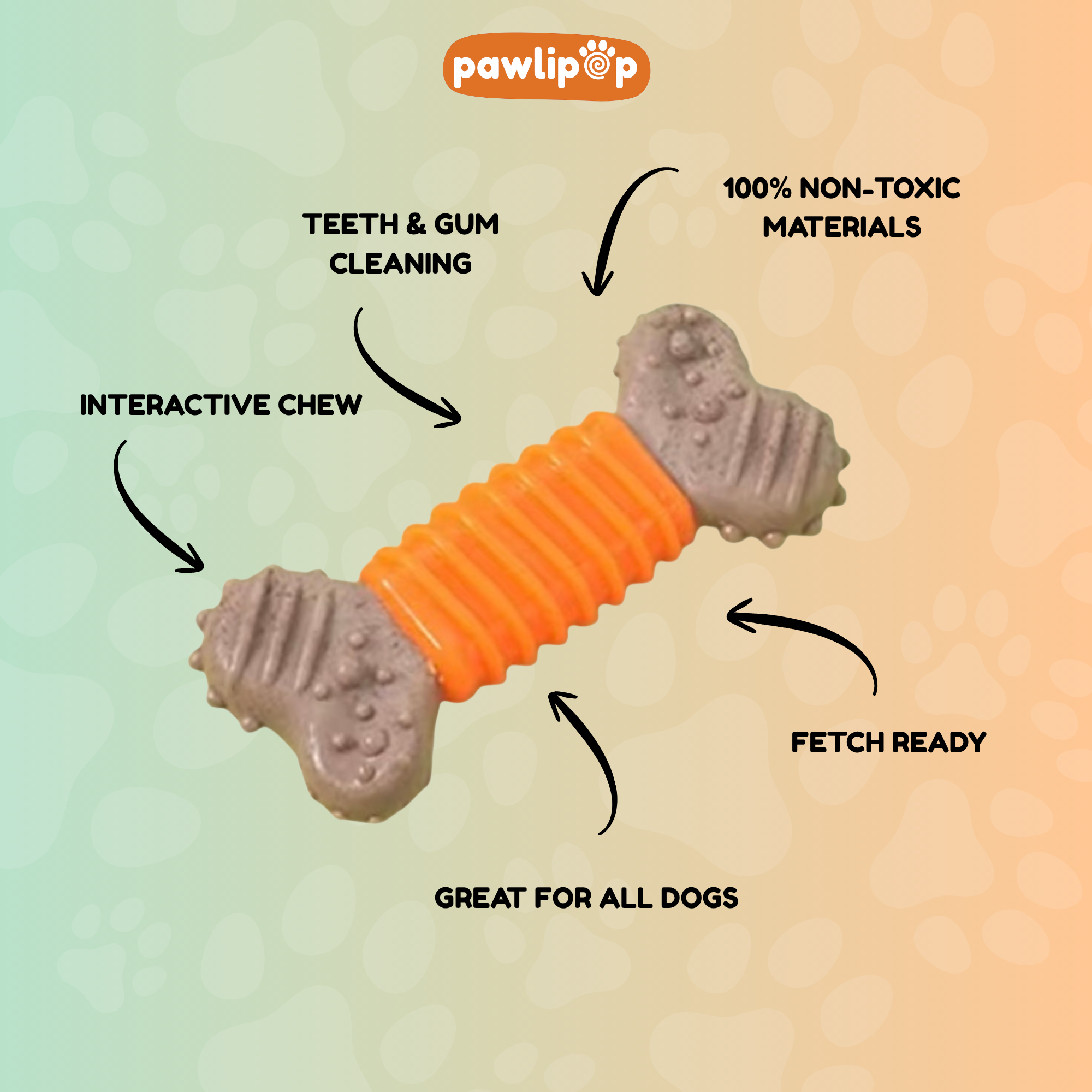 Textured Dental Bone Toy