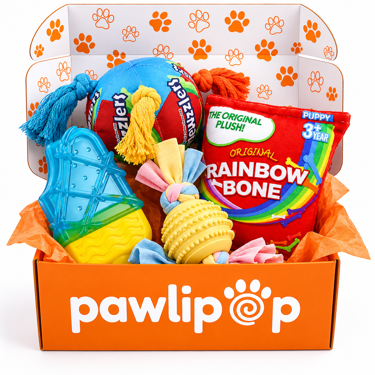 Sweet Tooth Dog Toy Box - Pawlipop