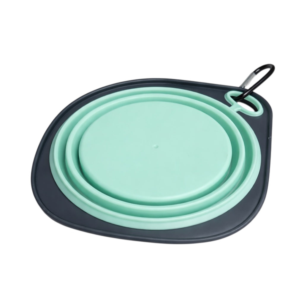 Collapsible Dog Bowl | Portable Silicone Bowl for On-the-Go Use - Pawlipop