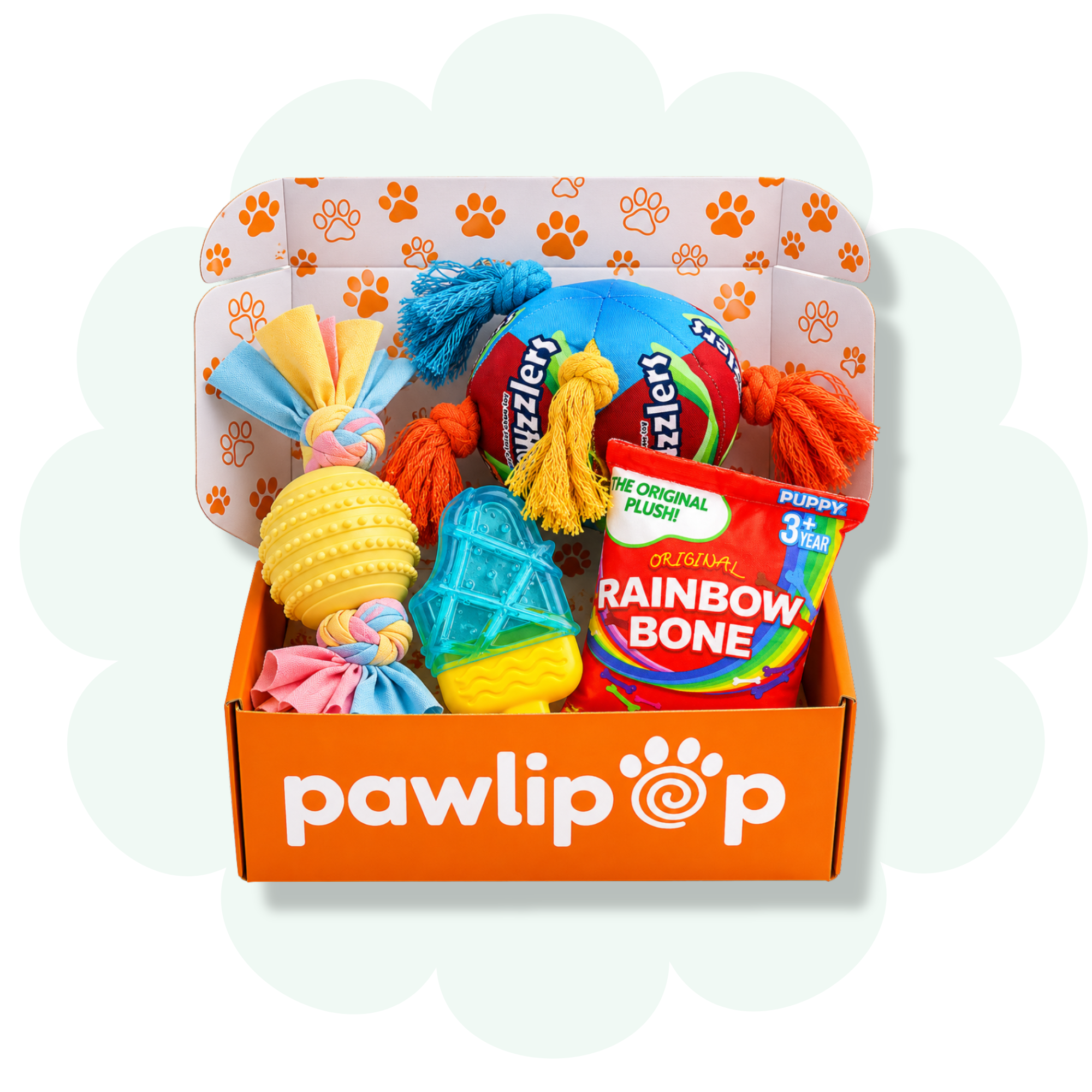 Sweet Tooth Dog Toy Box - Pawlipop