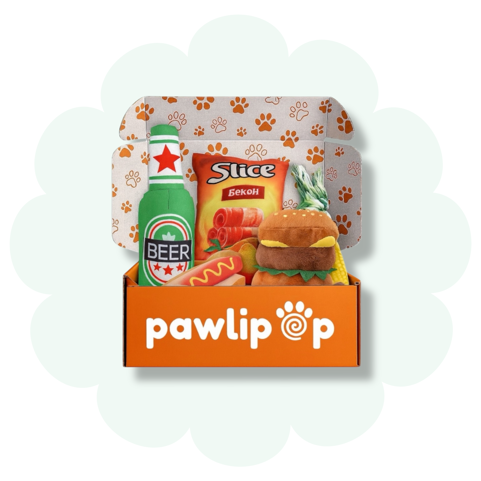 Collection of DogBK Dog Toy Box