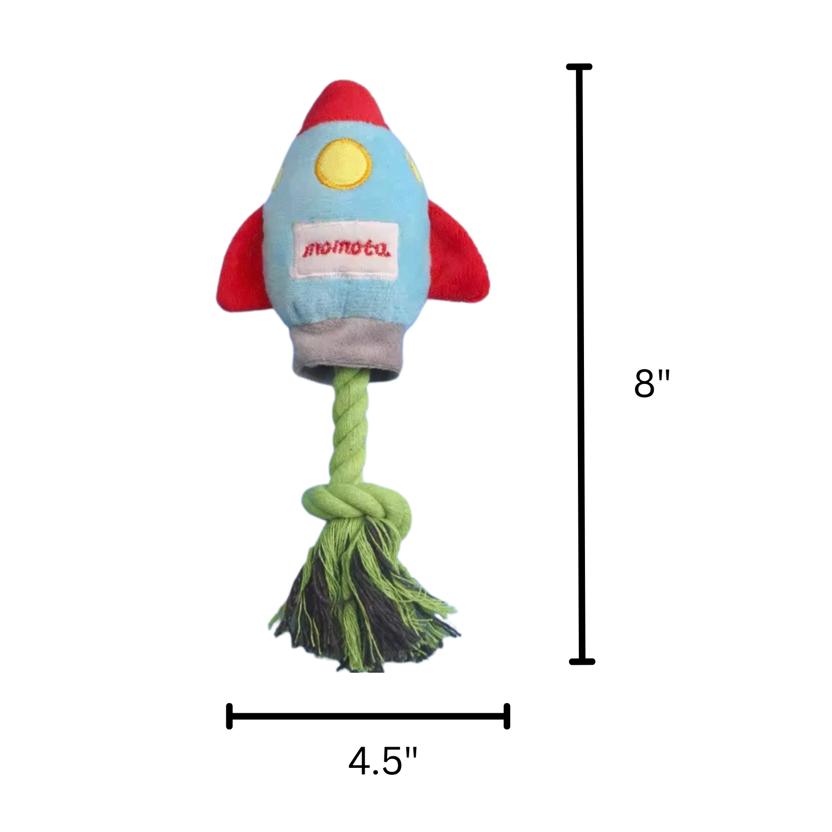 Rocket Plush Rope Toy