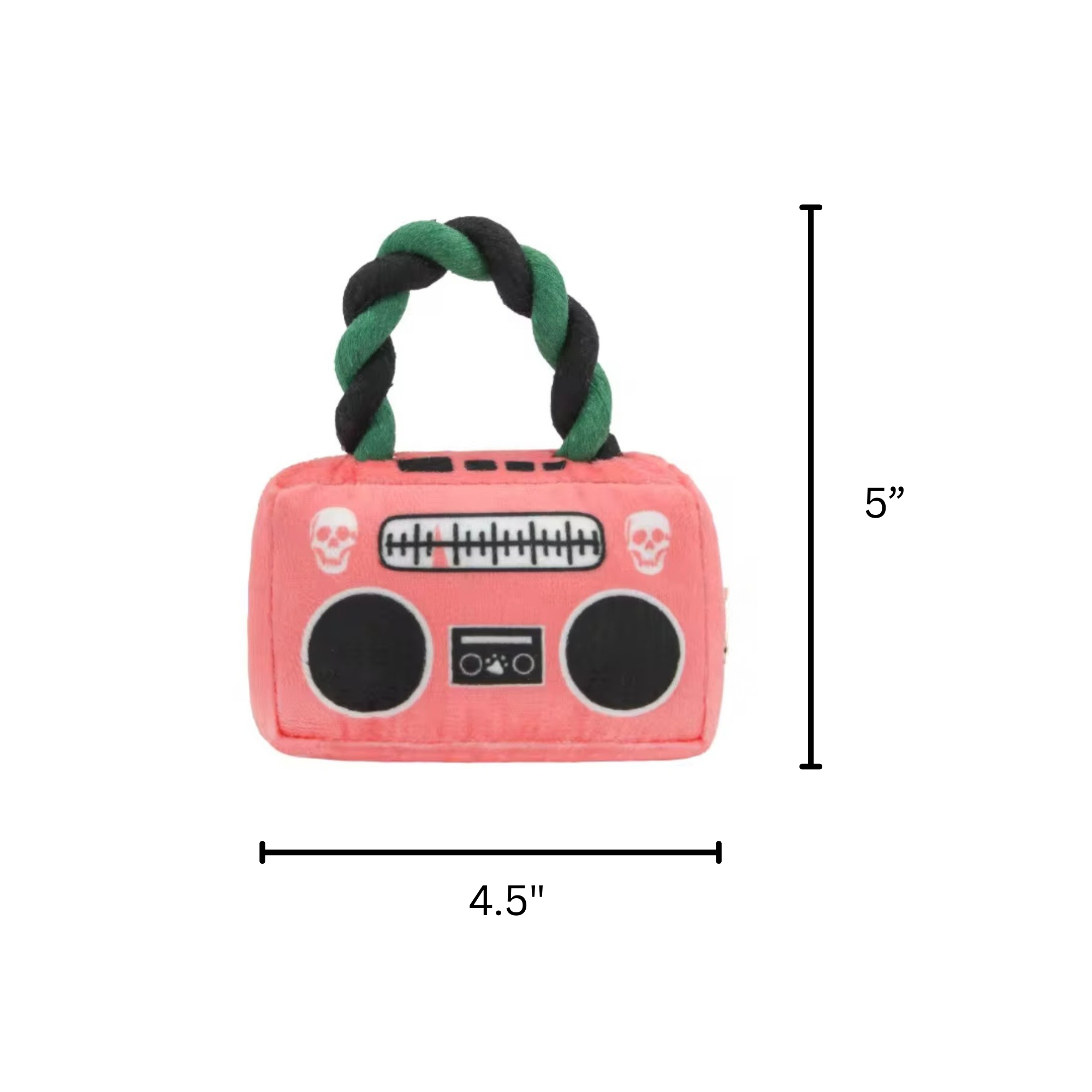 PawTunes the Radio Plush Squeaky Toy