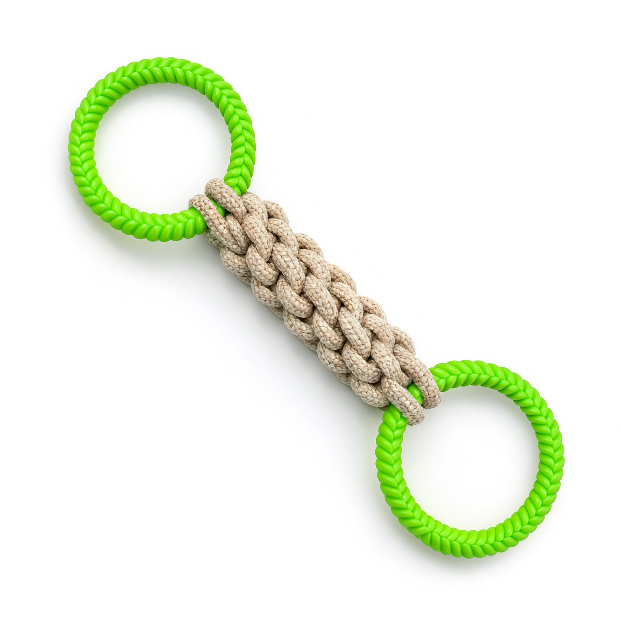 Double Ring Tug Toy