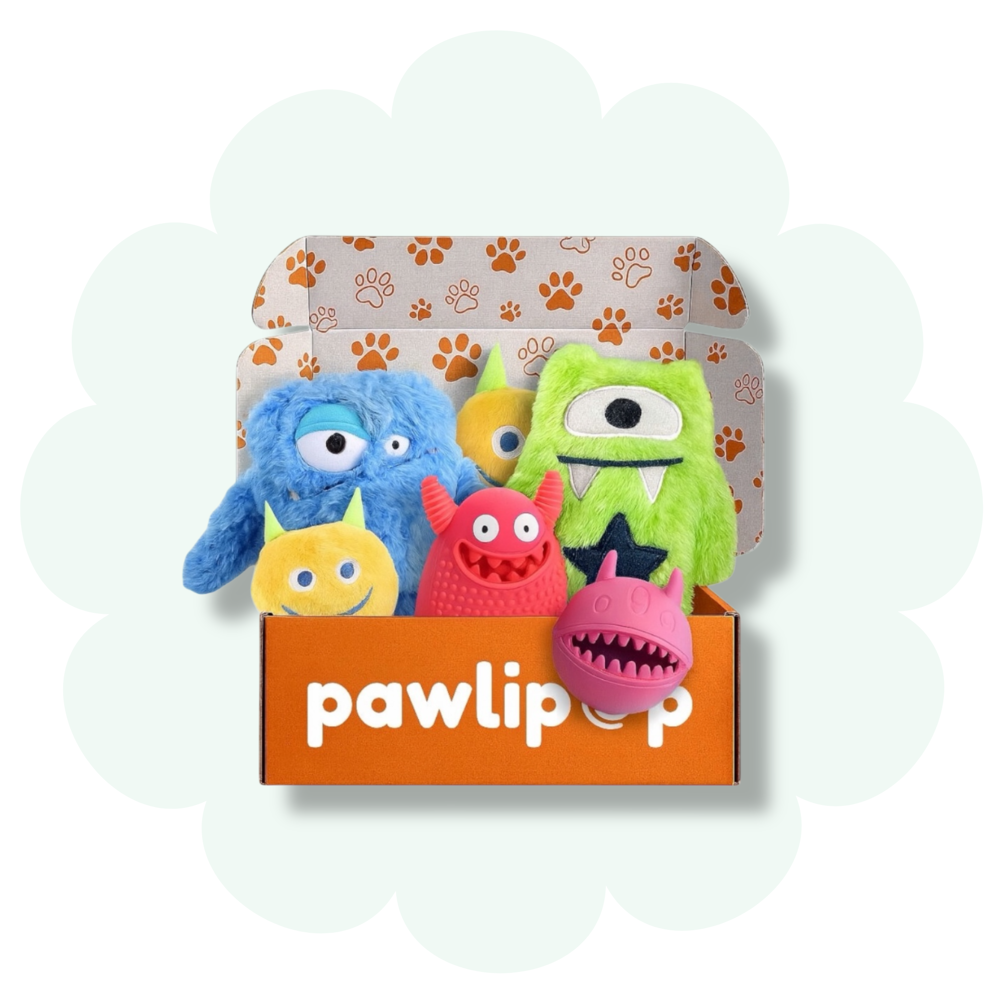 Monsters Co. Dog Toy Box - Pawlipop