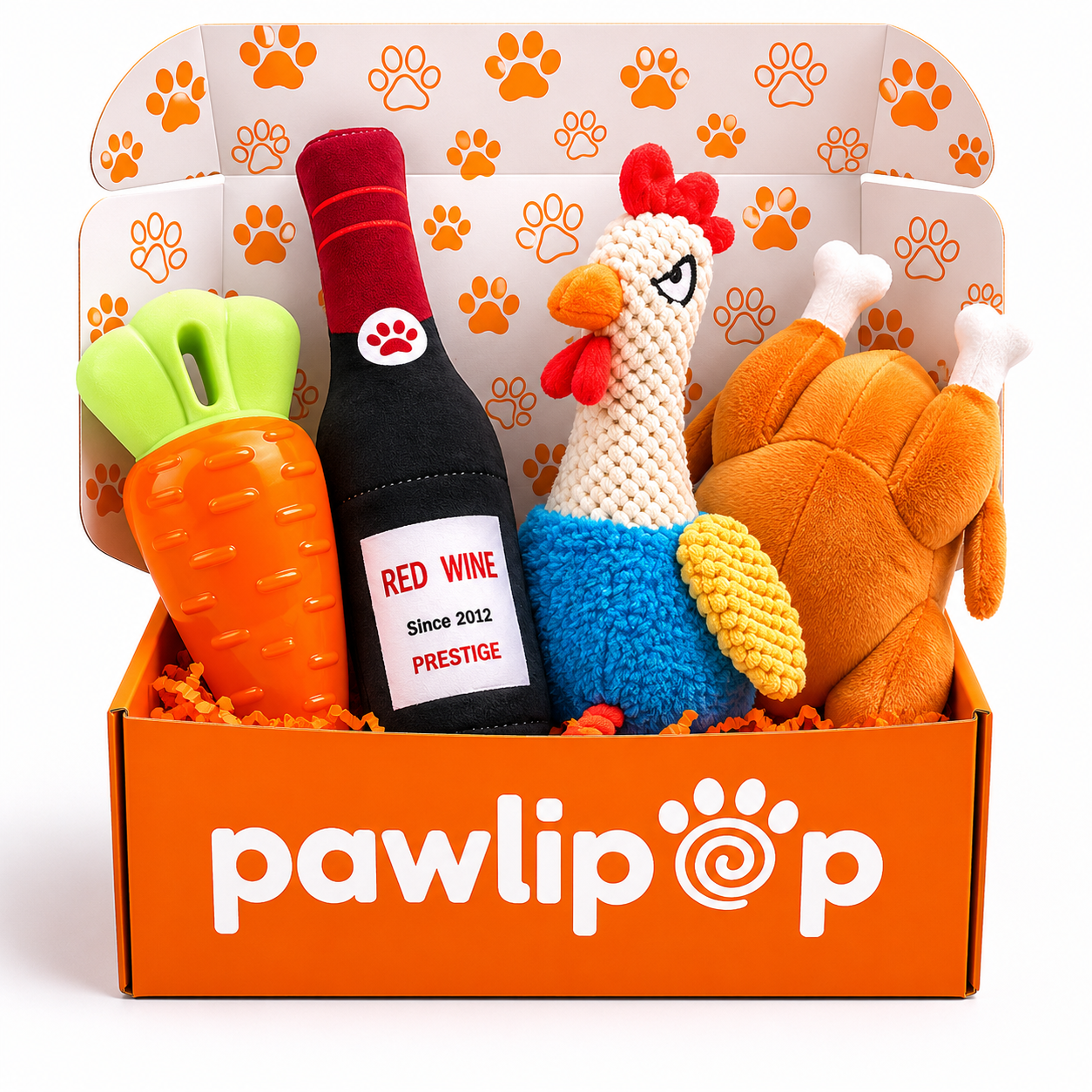 Thanksgiving Dog Toy Box - Pawlipop