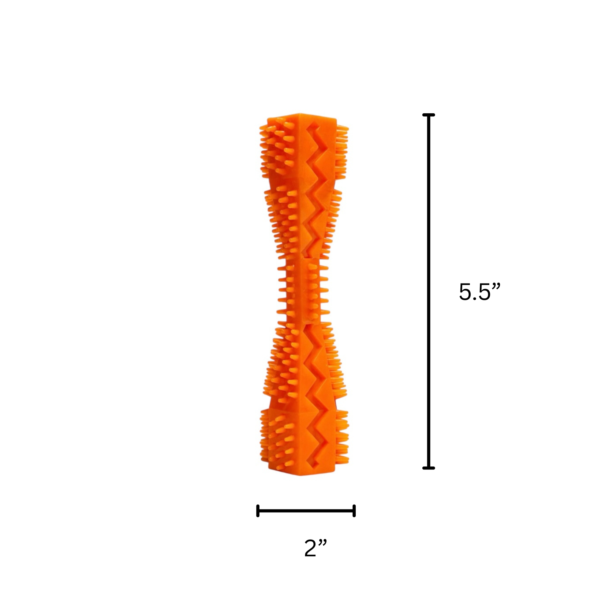 Rubber Dental Chew Toy | Tough Dental Cleaning Stick - Pawlipop