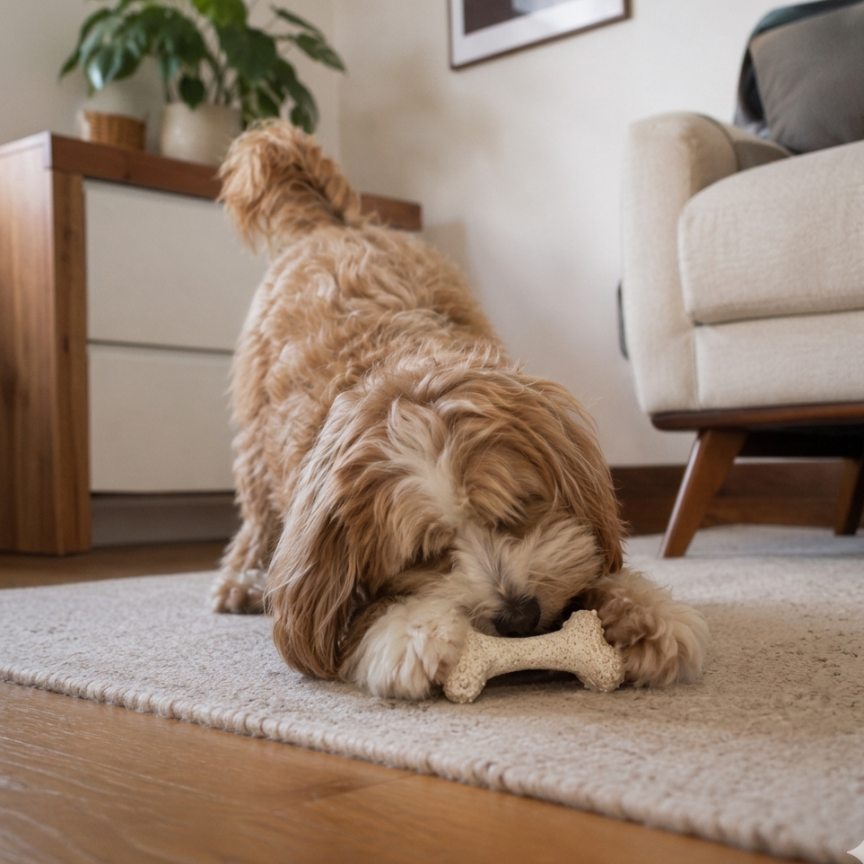 Bite-Resistant Dental Bone Toy