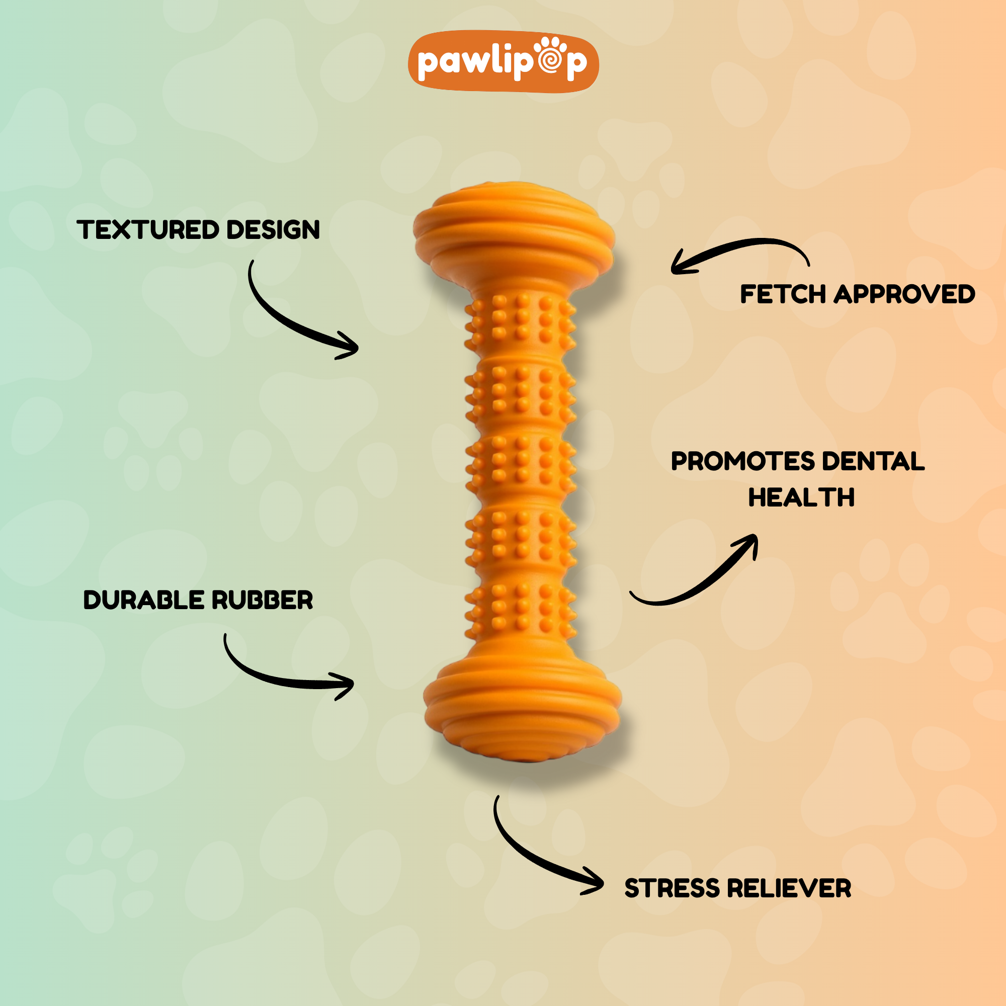 JollyChew dog toy features.
