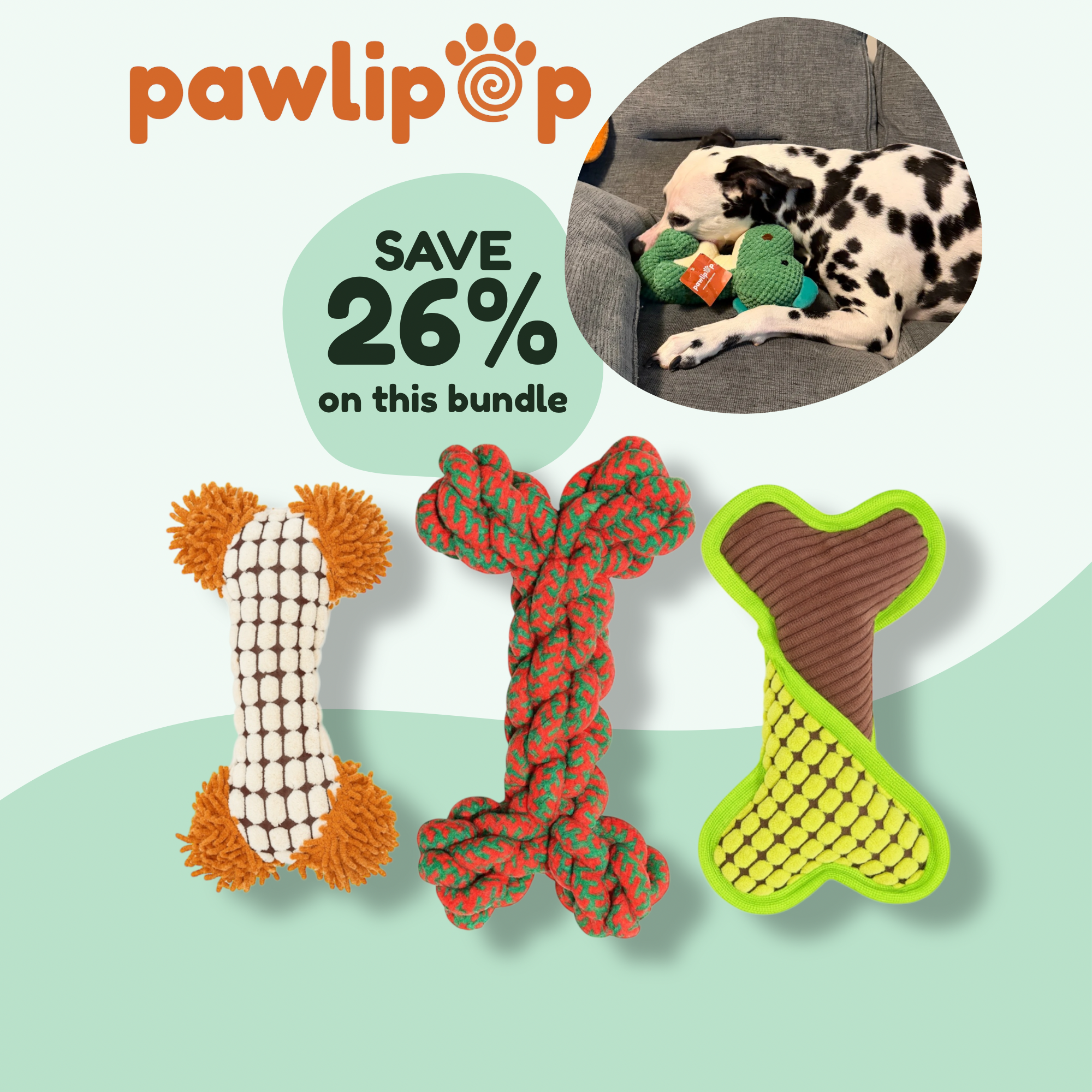 Pawlipop Bone-Appetite Bundle promotion