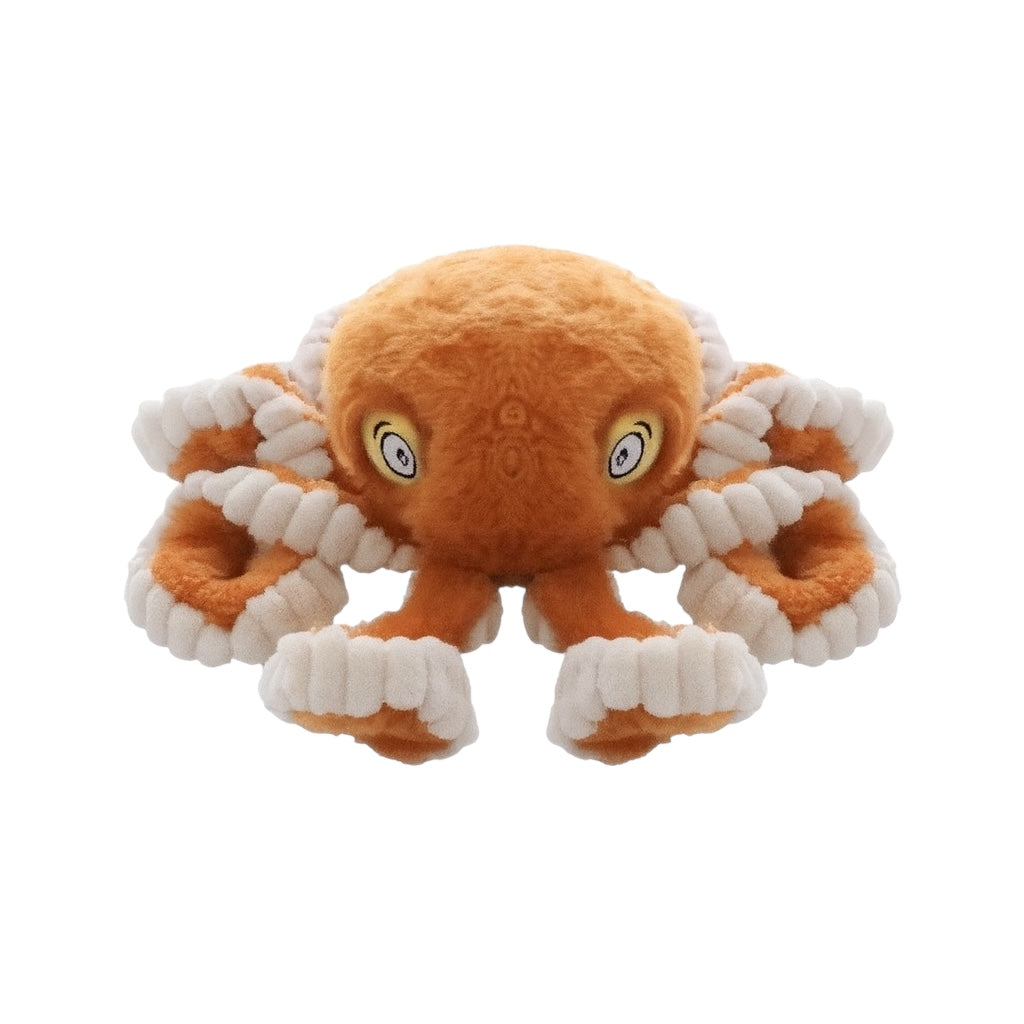 Pawlipop King Octopus Plush, Squeaky Dog Toy