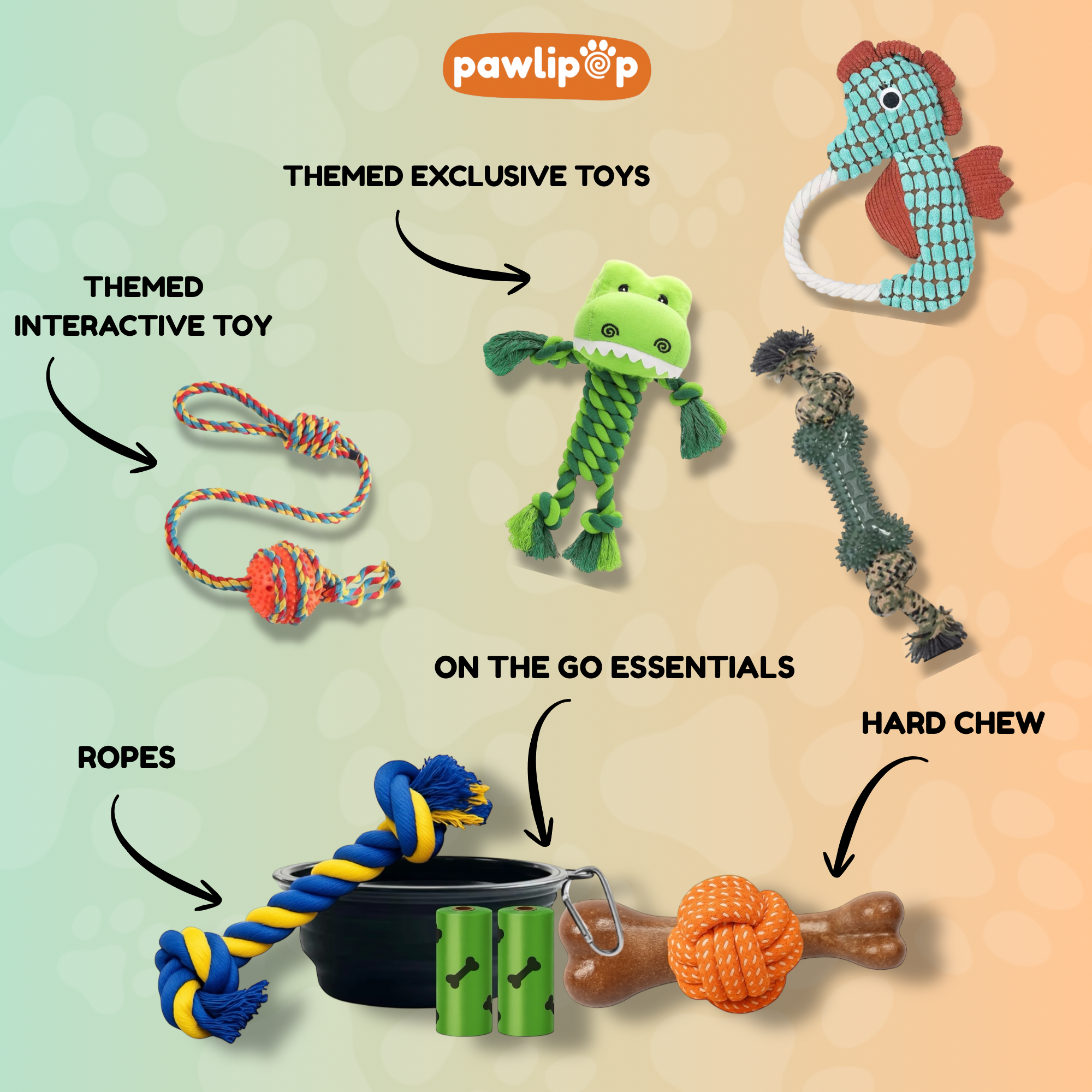 Rope Heaven Dog Toy Box features