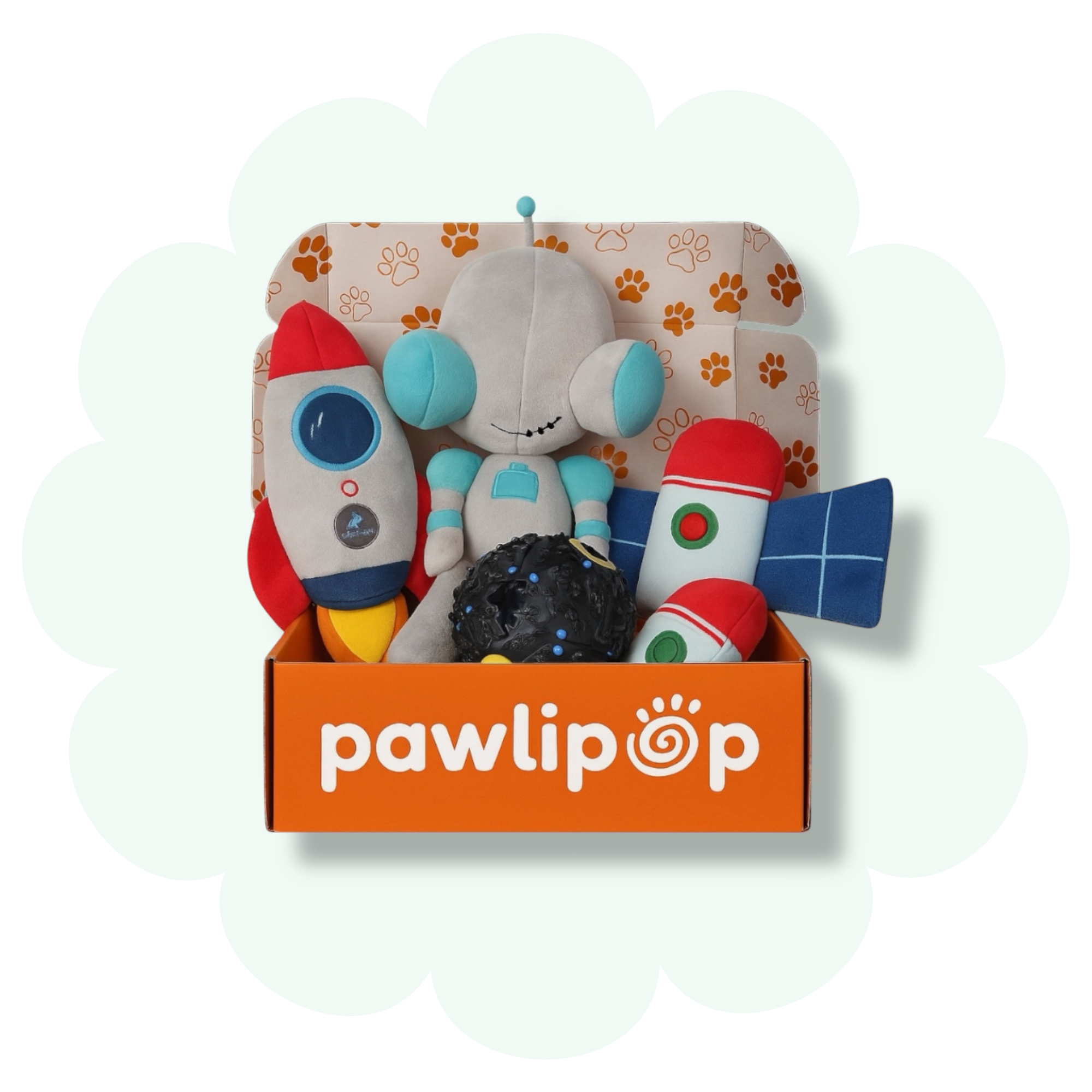 Space Adventure Dog Toy Box