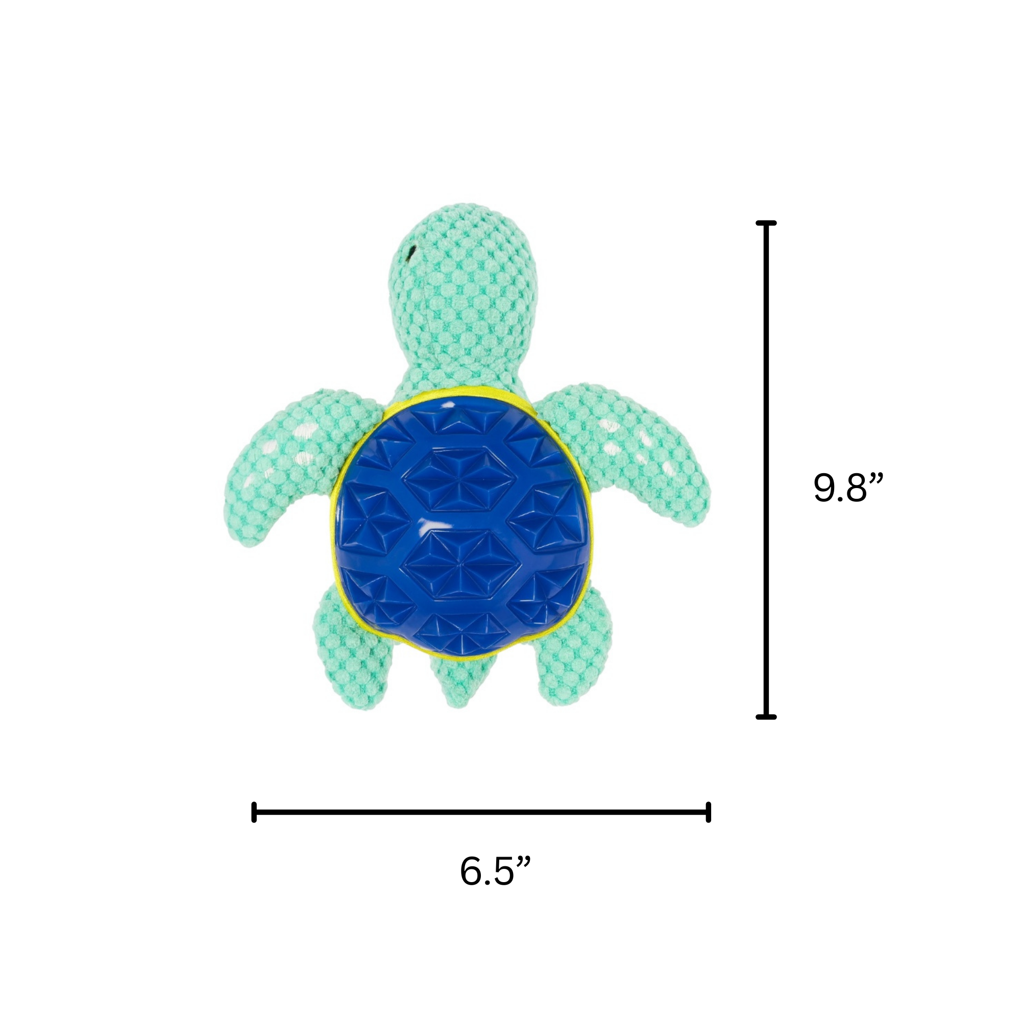 Spikey Shelldon Interactive Turtle Dog Toy - Pawlipop