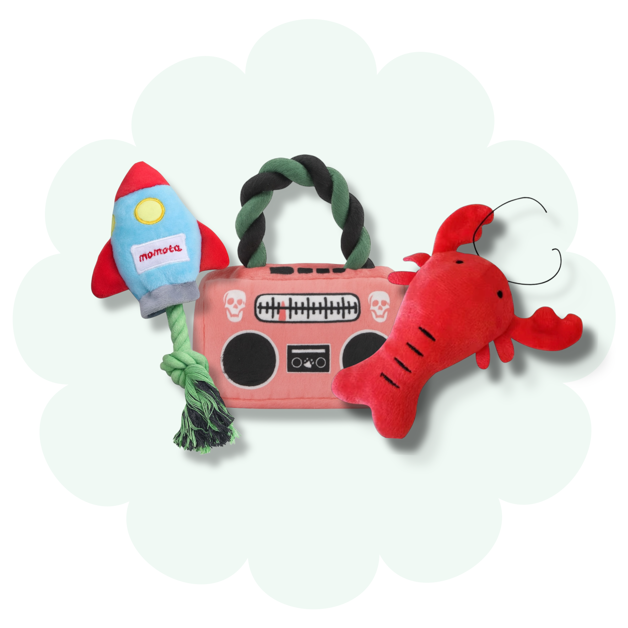 Teacup Bundle Pawlipop dog toys 