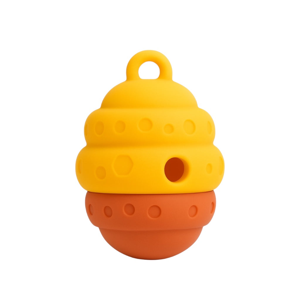 Treat-dispensing, chew interactive pawlipop dog toy