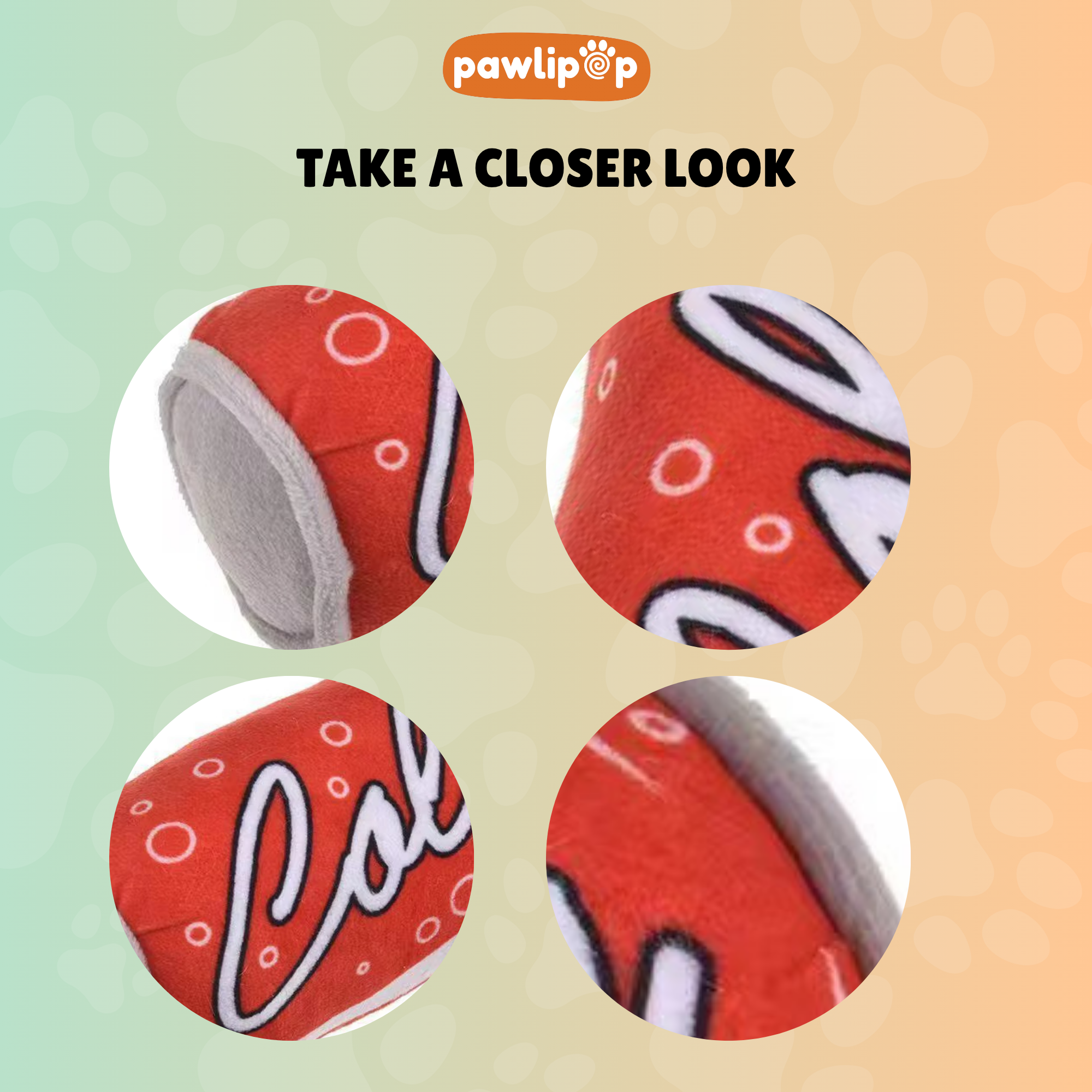 pawlipop cola dog toy take a look