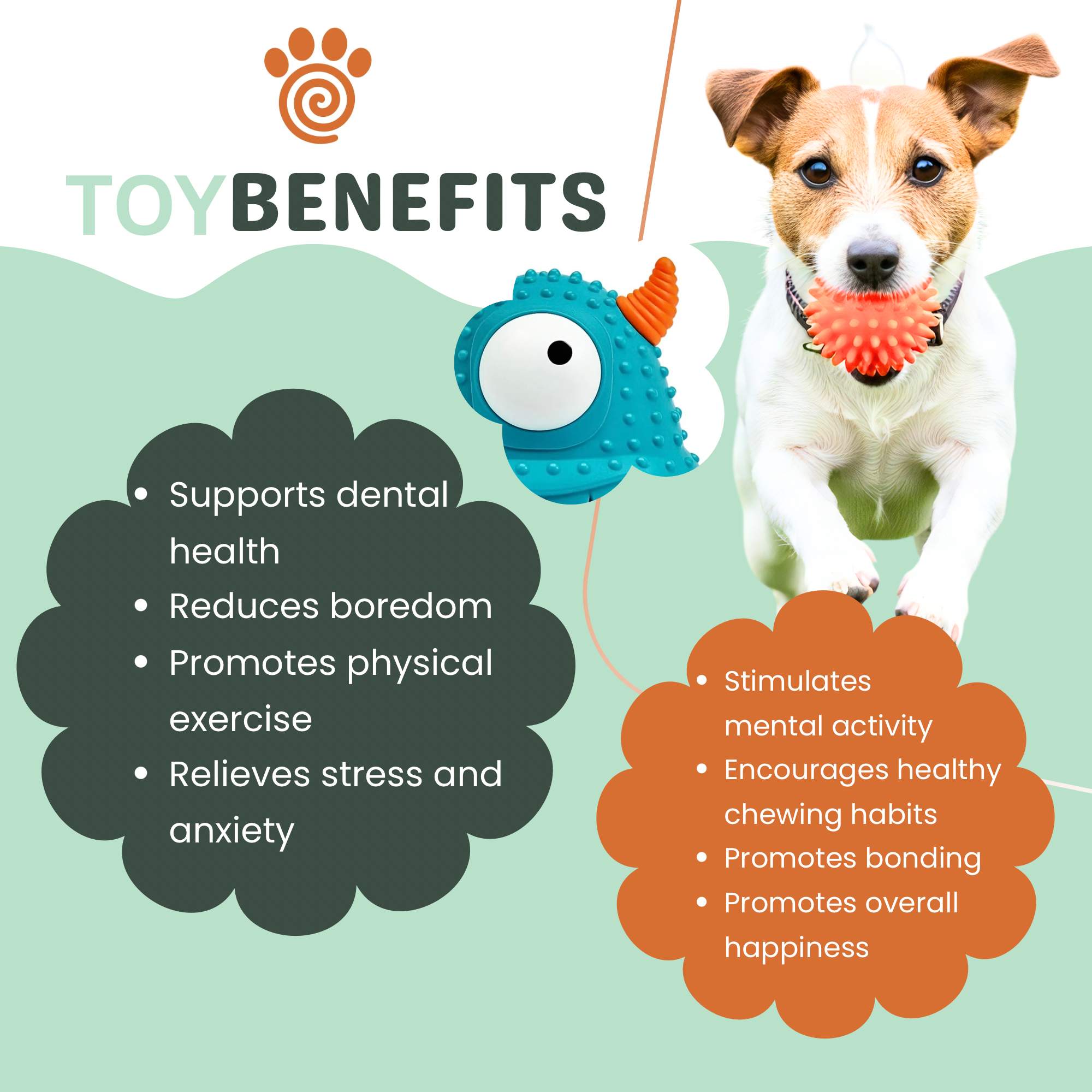 pawlipop dogs toy benefits 